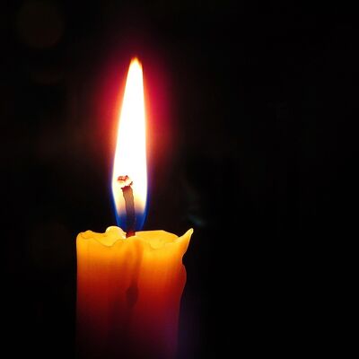 Trauerkerze