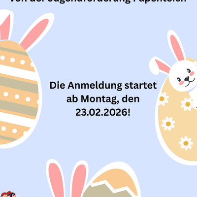 Osterferienprogramm 2026 von der Jugendf&ouml;rderung Papenteich