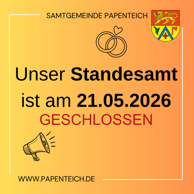 Standesamt geschlossen(1)