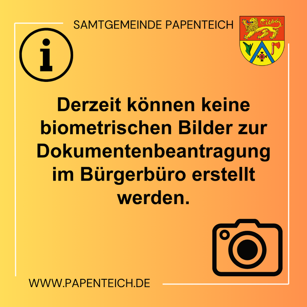 Bild vergr&ouml;&szlig;ern: Keine Bilder im B�rgerb�ro erstellbar