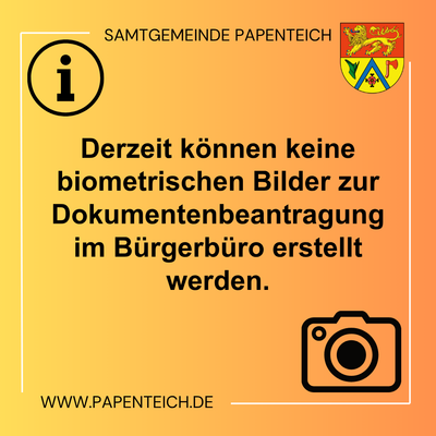 Keine Bilder im B&uuml;rgerb&uuml;ro erstellbar