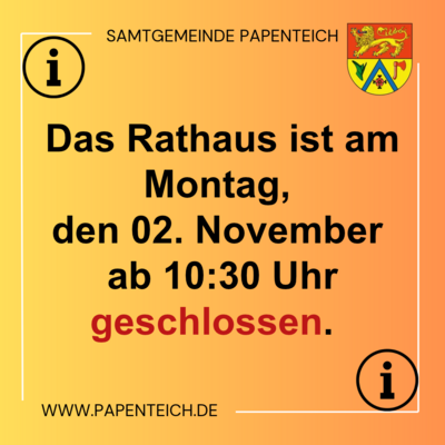 02.11.2026 Rathaus zu 